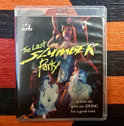 Vinegar Syndrome THE LAST SLUMBER PARTY Blu-ray AGFA Limited