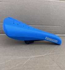 Viscount Dominator BMX Bicycle Seat Old School Hard Shell saddle GT Dyno BLUE