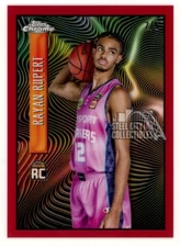 Rayan Rupert 2022-23 Topps Chrome NBL Expose Red Refractor Rookie Card TCE-5 2/5