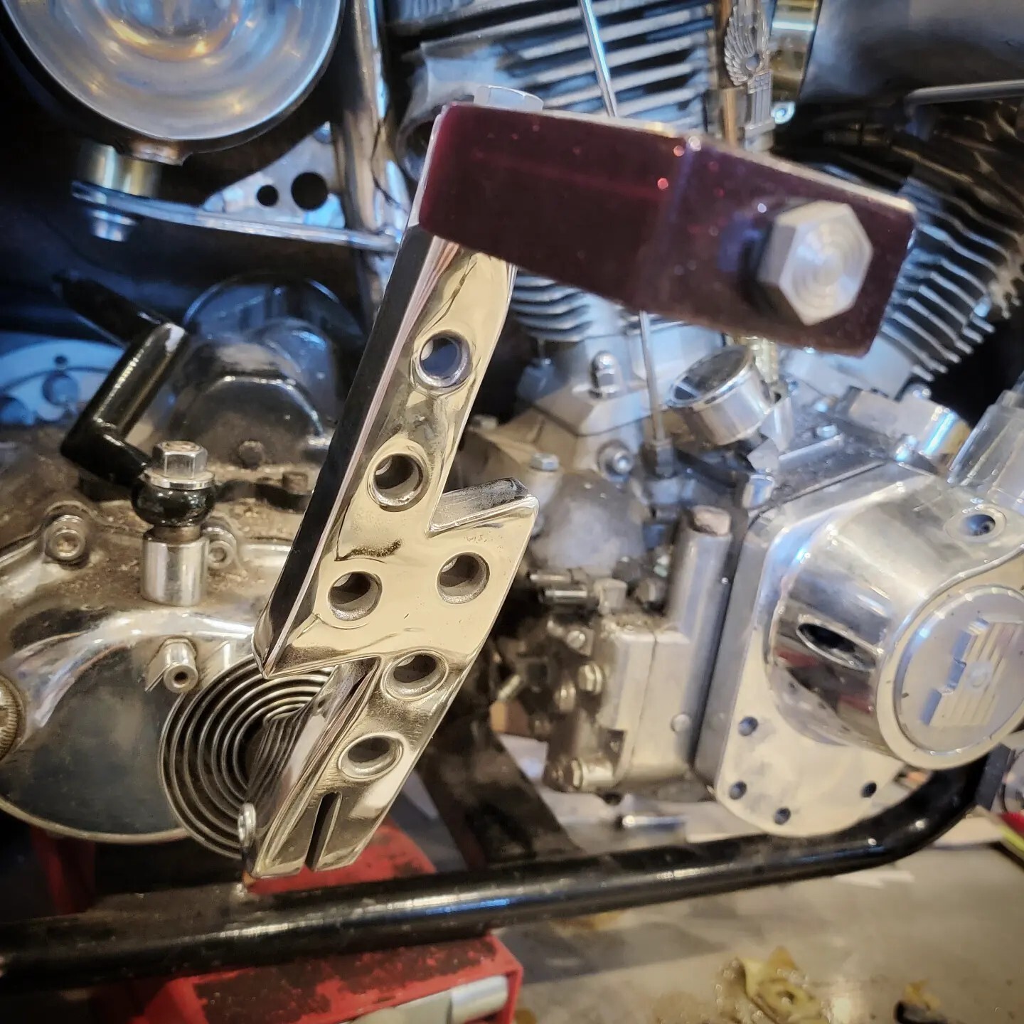 Custom Kickstart Arm Harley Davidson Knucklehead Panhead Shovelhead