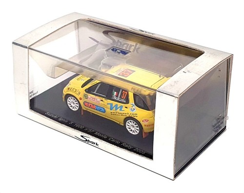 Spark escala 1/43 S0625 - Suzuki Ignis S 1600 #37 Monte Carlo Rally 2005 - amarillo - Imagen 5 de 5