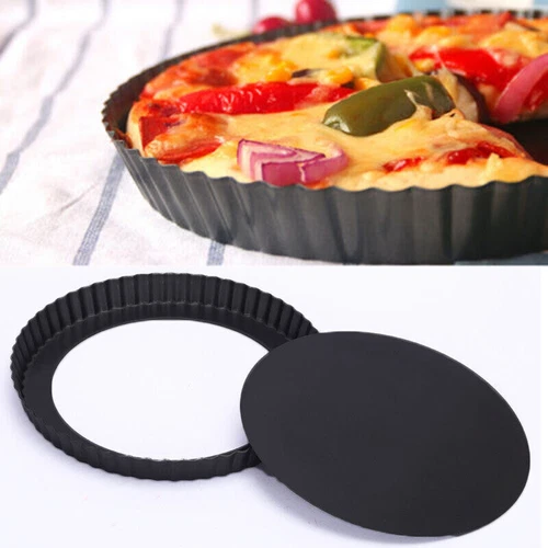 Quicheform 28cm Tarteform mit Hebeboden Antihaftbeschichtete Obstkuchenform DE - Bild 12 von 12