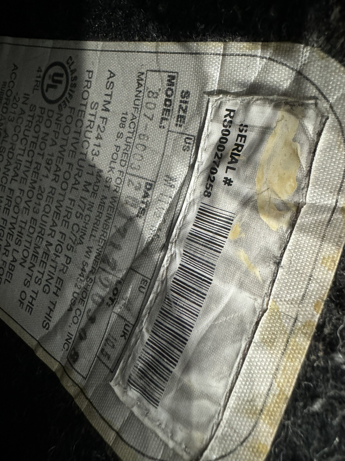 Thorogood Hellfire Structural Hazmat Fireman Boot… - image 4