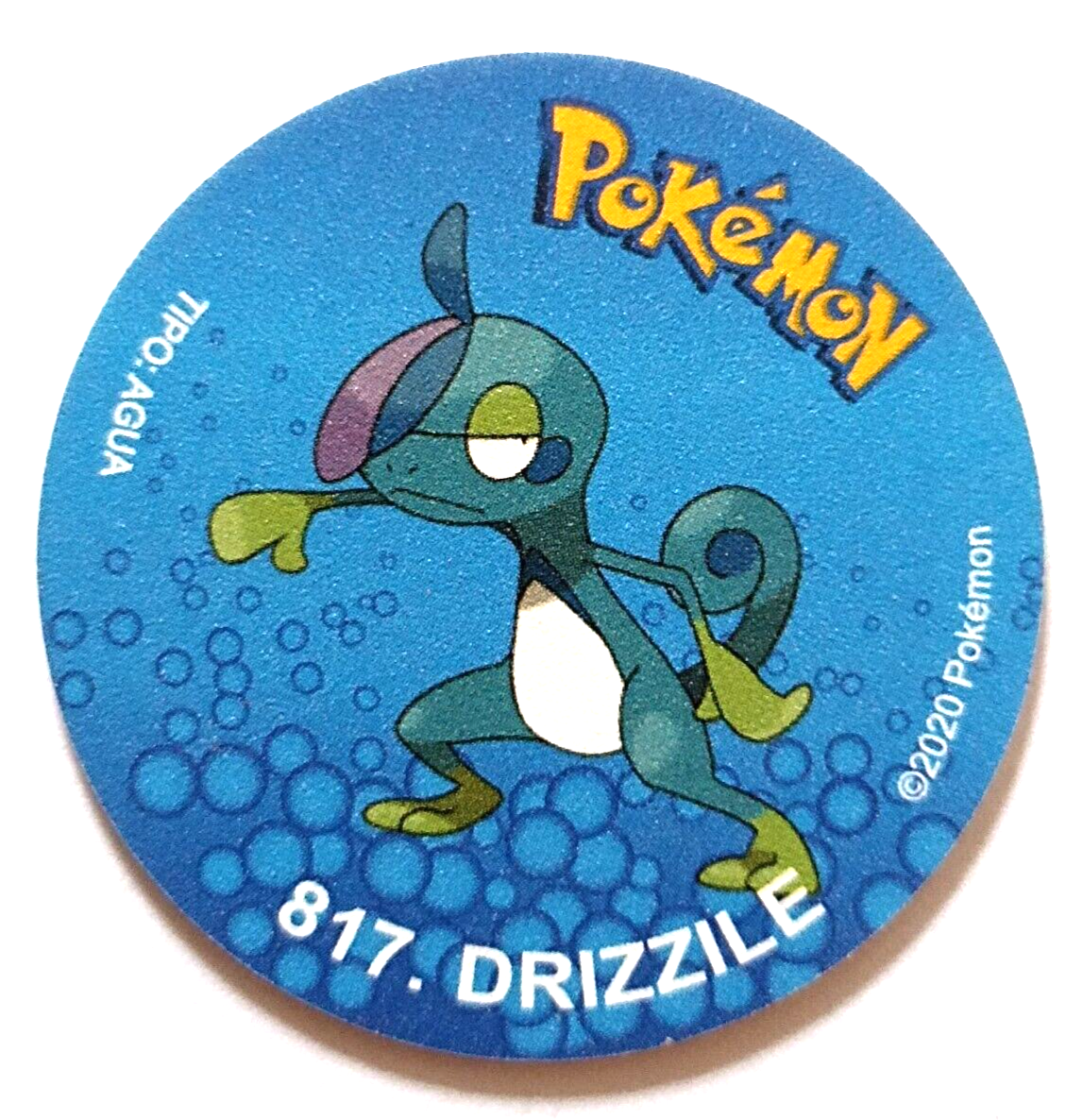 TAZO POKEMON DKV 3D #470 LEAFEON 2020 Sinnoh PERU Pogs Lenticular