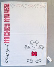    Disney Parks Original MICKEY MOUSE Kitchen Dish Tea Towel Cotton NEW