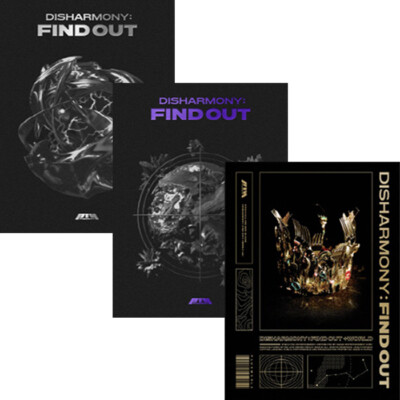 P1HARMONY DISHARMONY:FIND OUT 3rd Mini Album CD+Photo Book+Card+F.Poster+GIFT