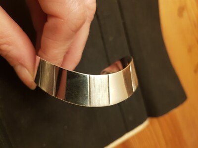 925 Sterling Silber - Mexico Armreif Stil Armband 