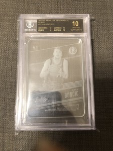 Luka Doncic 2018-19 Absolute Memorabilia Glass BGS 10 ...