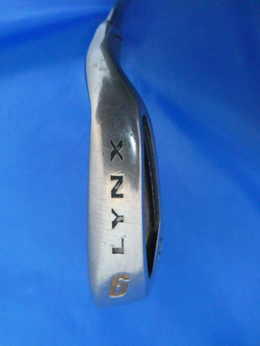 Lynx Black Cat # 6 Iron - Dual Flare Regular Graphite ~USED~ - Picture 4 of 9