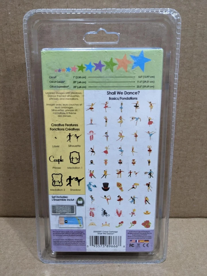 🔥Nuevo🔥 Cartucho Cricut ¿Bailaremos? - Cartucho Cricut sellado Foto 3 de 3