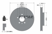 Bremsscheibe Opel P. Astra K 1.0-1.6 15-