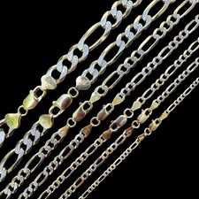 14k Gold Plated Solid 925 Sterling Silver Fig...