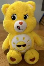 Care Bears 13" Plush Yellow Funshine Bear 2021 Unlock The Magic Cute Collect M7