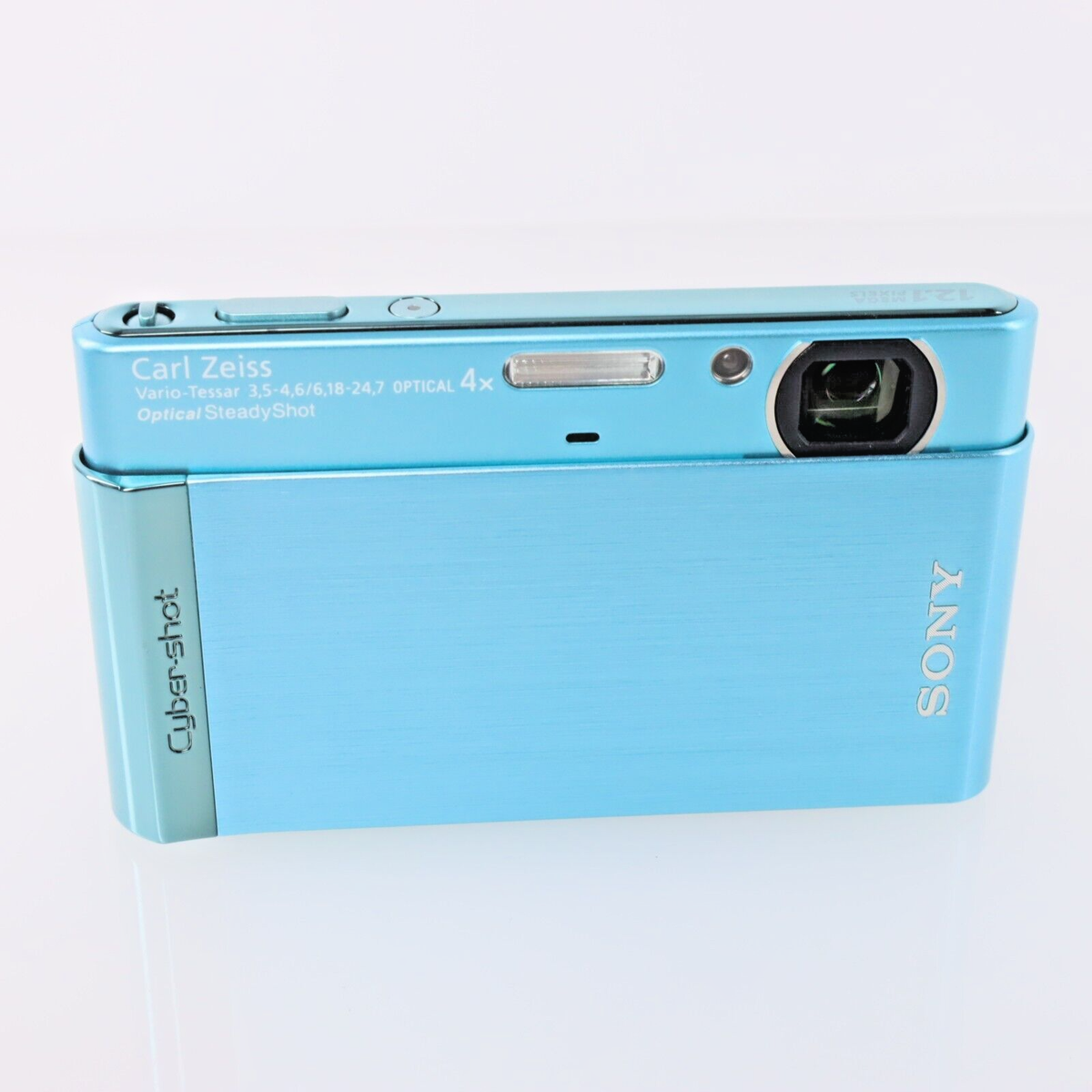 SONY デジカメ cyber shot ブルー DSC-T90 Rare Color] Sony Digital Camera DSC-T90 Cyber-shot Blue w/ Charger