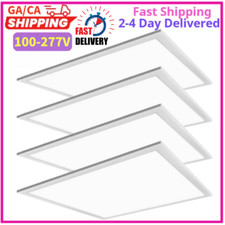 45W LED Panel Light 2x2FT Recessed Edge-Lit Drop Ceiling Troffer LED Flat Lights