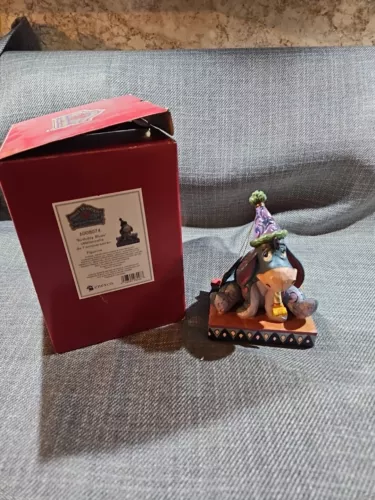 Jim Shore 6008074 Disney Traditions Birthday Blues Eeyore Birthday Hat Enesco GL