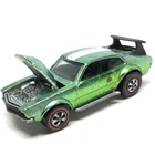 Hot Wheels Redline Mighty Maverick 1969/1970 Light Apple Green - Made In U.S.A.