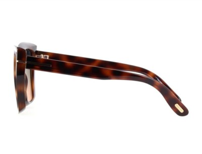 Tom Ford FT920 Scarlet-02 53P Blonde Havana Square Women display picture 1