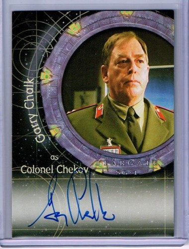 TARJETAS DE AUTÓGRAFO STARGATE... SELECCIONA/ELIGE - Imagen 5 de 12