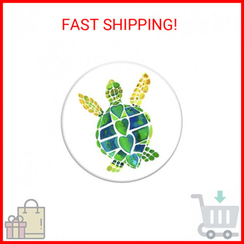 PopSockets Wireless Stand for Smartphones & Tablets - Turtle Love - Picture 1 of 2