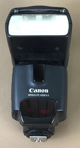 Canon Speedlite 430EX II Shoe Mount Camera Flash Tested - see VIDEO and photos