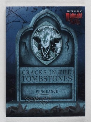 2023 Fleer Ultra Midnight Sons Cracks in the Tombstones Ripped Vengeance s9z