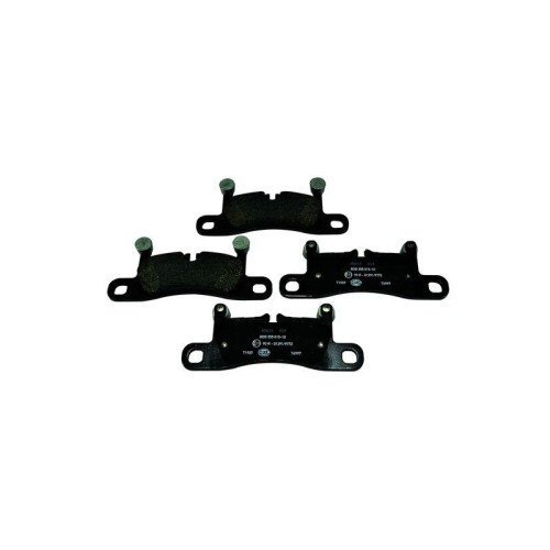Plaquettes de frein Hella 8DB 355 015-101 pour disques de voitures Audi et VW