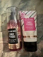 Bath  Body Works Emily in Paris Champagne in Paris Travel Sz Body Cream  Mist