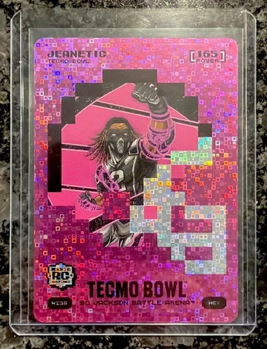 Ashton Jeanty HI36 Rookie Inspired Tecmo Bowl Bo Jackson Battle Arena HEX