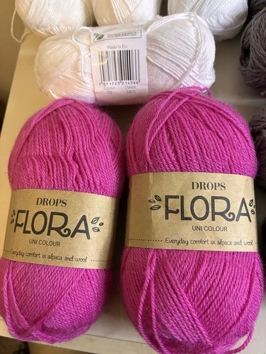LOT OF 44 Drops Yarn Assorted Cotton Saffron image 7