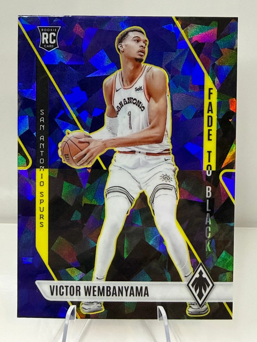 2023-24 Panini Phoenix - Fade to Black Victor Wembanyama #11 Blue