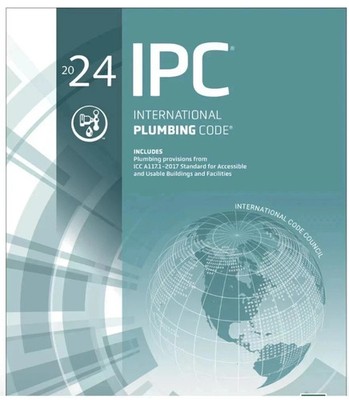 IPC 2024 International Plumbing Code 2024 Paperback Free Shipping