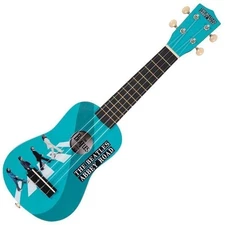 JHS Instruments The Beatles Ukulele: Abbey Road DesignNylon-Strung Soprano...