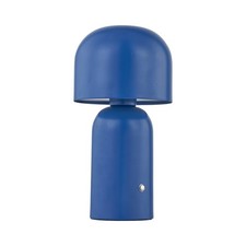 Modern Navy Blue LED Rechargeable Touch Table Lamp Bedside Light