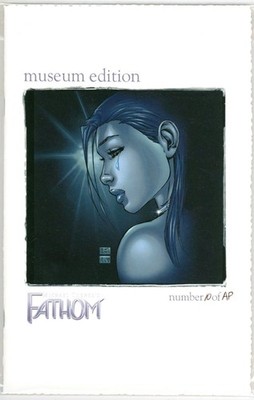FATHOM #8 MUSEUM EDITION MICHAEL TURNER COVER JAY COMPANY COA AP LTD 10