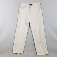 Calvin Klein Jeans Easy Fit Jeans Mens 36x31 Beige Relaxed Denim Pants