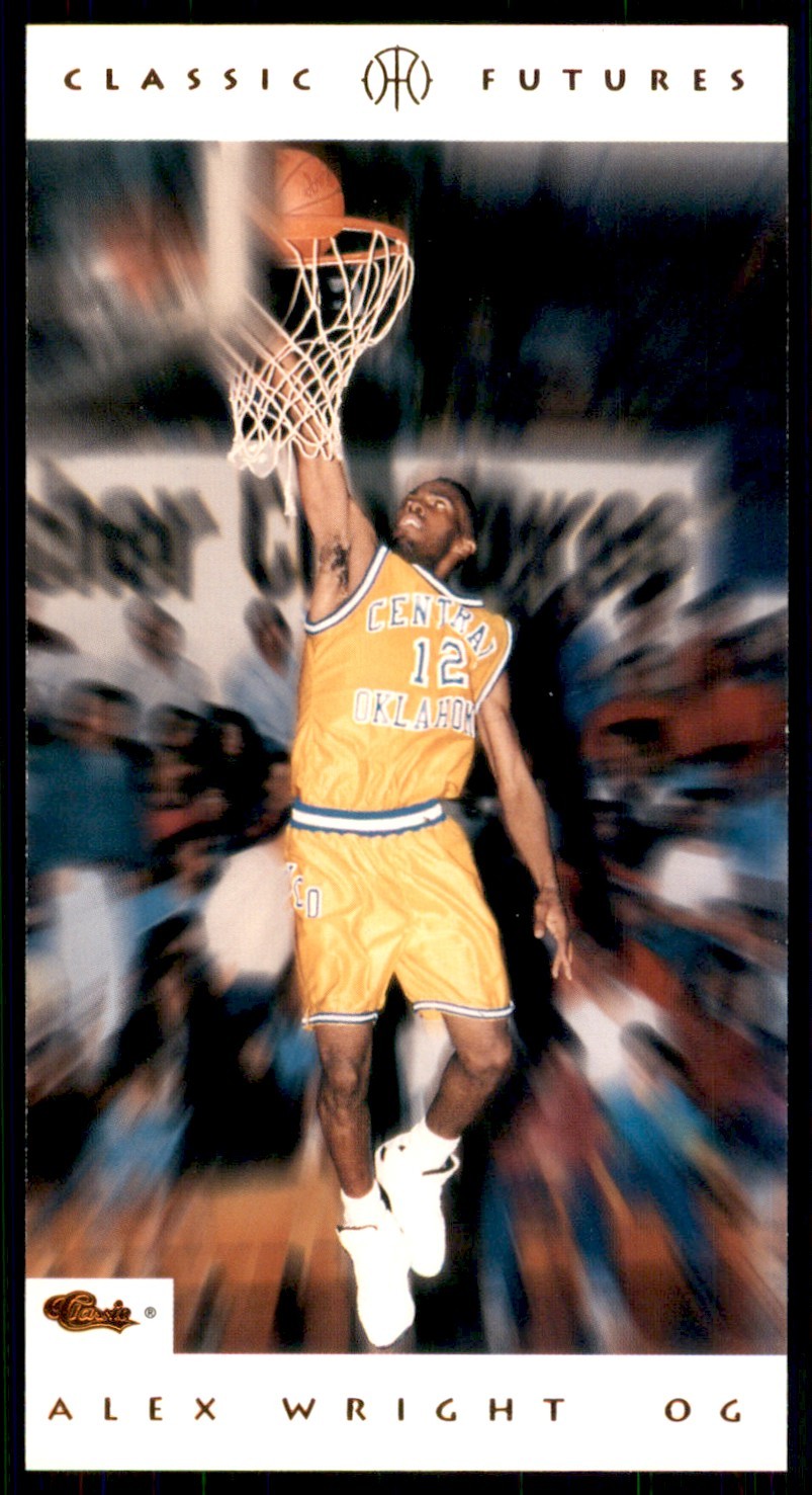 1993-94 Classic Futures Alex Wright Central Oklahoma Bronchos #98