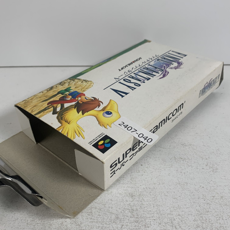 SNES Final Fantasy V 5 Boxed Working NTSC-J Japan 2407-040