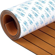Boat Flooring EVA Foam Self-Adhesive 'x45. '/ '/ '/ ' Faux Teak