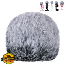 Blue Yeti Pro Microphone Pop Filter Windscreen Furry Foam Cover