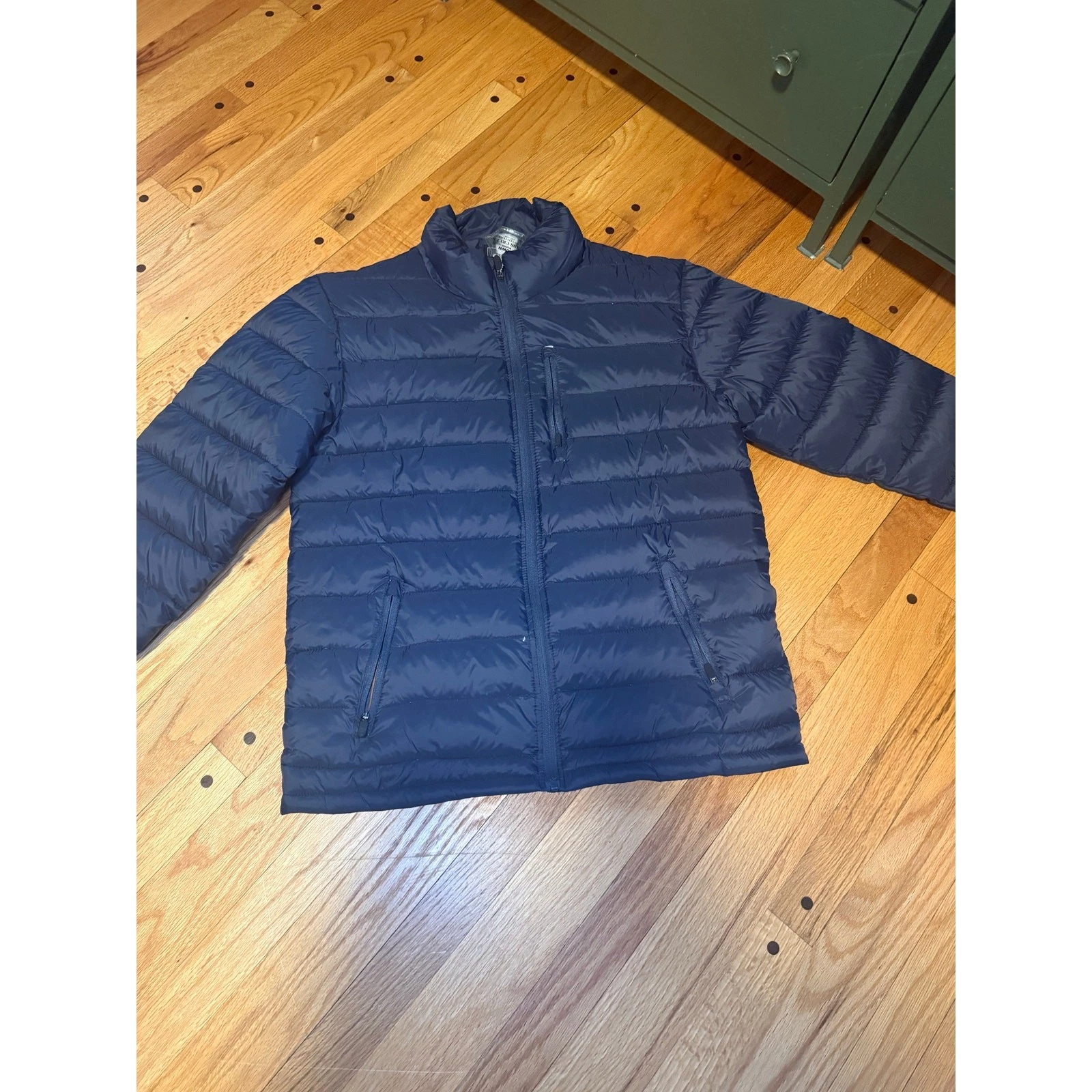 NEW Bass Creek Outfitters Men's Puffer Jacket Sz Large Feather Down Outerwear