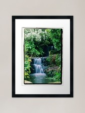 Waterfall Framed Art Print Framed Wall Art Poster Canvas Print Picture