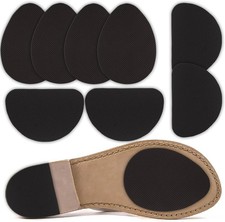 Non-Slip Shoes Pads Sole Protectors Adhesive, High Heels Black 4pairs