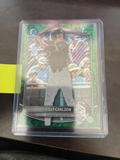 2025 bowman chrome billy carlson green refractor 23/99