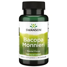 Swanson Bacopa Monnieri 250 mg 90 Capsules