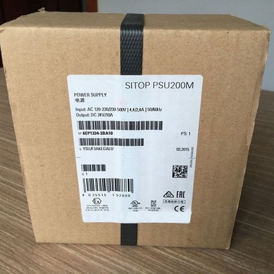 New Siemens 6EP1334-3BA10 Sitop PSU200M Power Supply In Box 6EP13343BA10