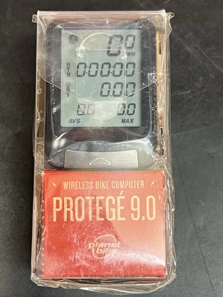Protege 9.0 Wireless Bike Computer by Planet Bike Black Cycling Computer - Image 2 of 4