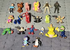Lot of 20 Various Toys McDonald  s/Burger King Disney Star Wars