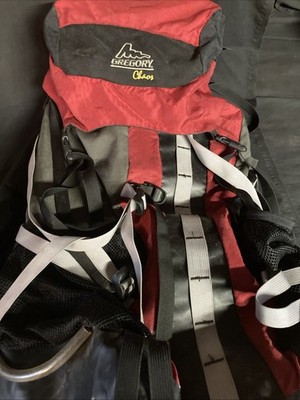 Gregory Chaos 3000 Cubic Inch Internal Frame Backpack Red Large