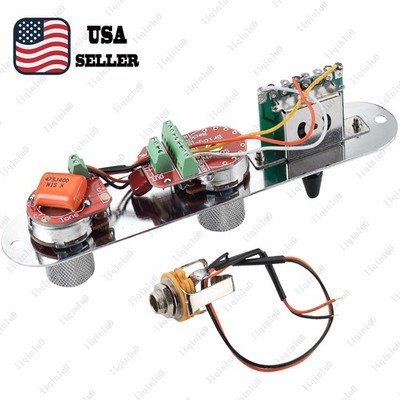 Solderless Loaded Control Plate Pre-Wired 3-Way Wiring Harness for TL/Telecaster